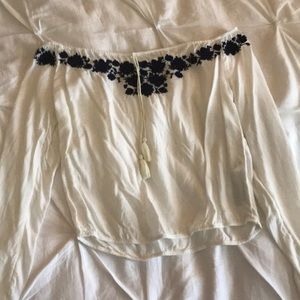 Hollister off the shoulder top